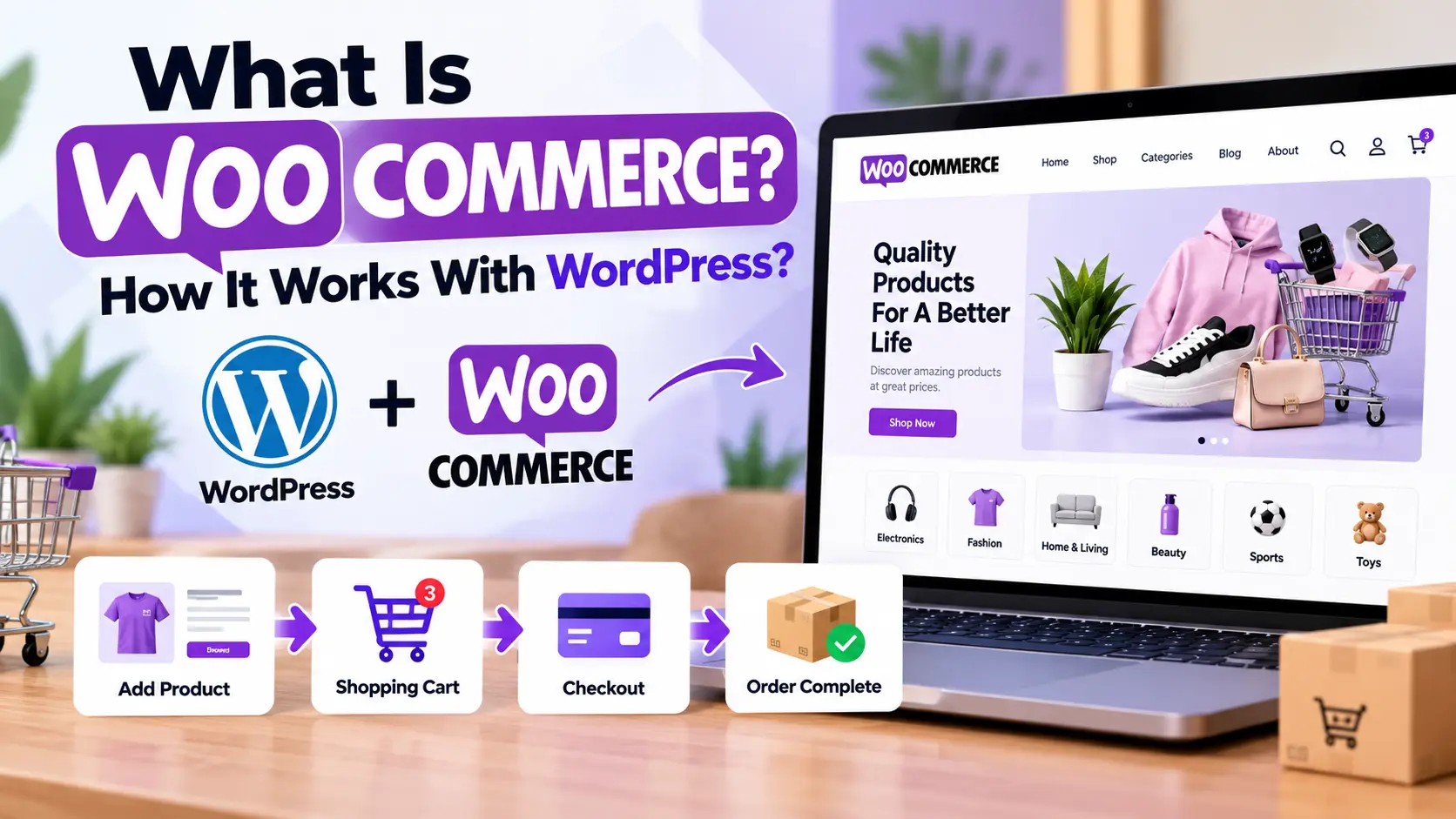WooCommerce WordPress setup